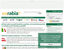 Tablet Screenshot of eurabia.cz